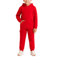 thumbnail image 1 of Coney Island Boys Sweatsuit Set - 2 Piece Soft Fleece Hoodie Sweatshirt & Cargo Sweatpants (8-16), 1 of 7