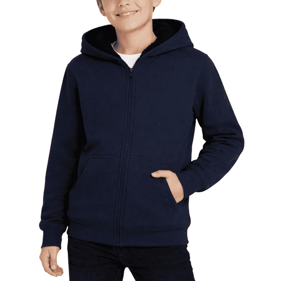 Coney Island Boys Hoodies - Soft Fleece Sherpa Lined Hoodie Sweatshirt for Boys with Pockets (4-16)