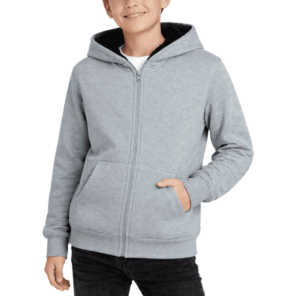 Coney Island Boys Hoodies - Soft Fleece Sherpa Lined Hoodie Sweatshirt for Boys with Pockets (4-16)