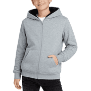 Coney Island Boys Hoodies Cozy Soft Fleece Sherpa Lined Hoodie Sweatshirt for Boys with Pockets