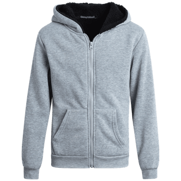 Coney Island Boys' Sweatshirt - Soft Fleece Sherpa Lined Zip Up Hoodie for Boys (Sizes Run Small: 4-16)