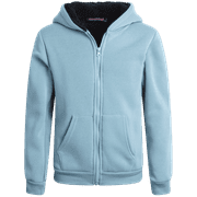 Coney Island Boys' Sweatshirt - Soft Fleece Sherpa Lined Zip Up Hoodie for Boys (Sizes Run Small: 4-16)