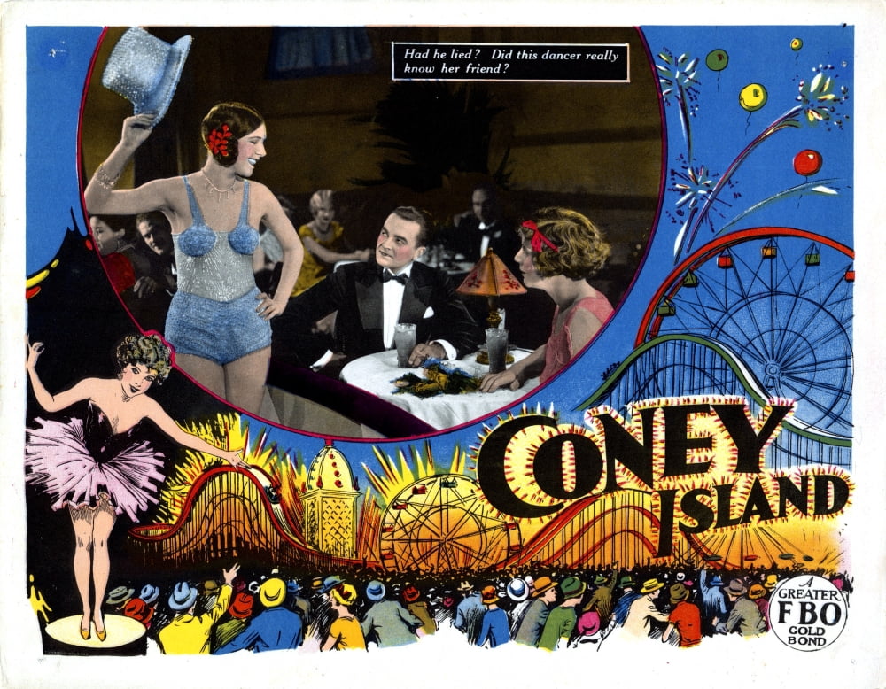 Coney Island Canvas Art - (28 x 22)