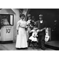thumbnail image 1 of Coney Island: Drand Family. /N'The Whole Drand Family.' Sideshow Performers At Luna Park Amusement Park, Coney Island, Brooklyn, New York. Photograph, C1910, 1 of 3