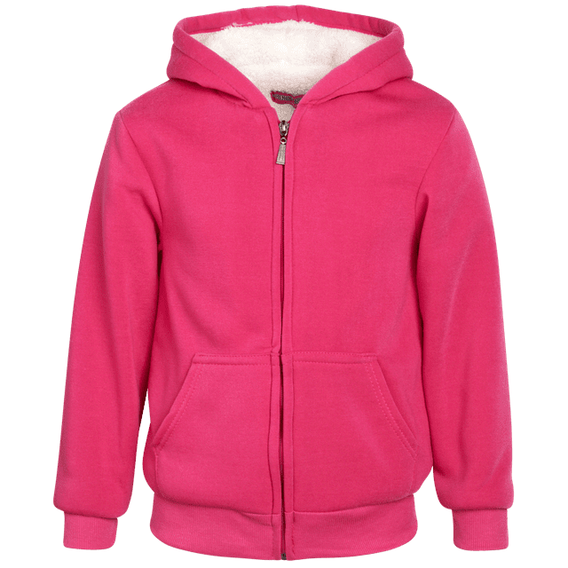 Coney Island Girls' Sweatshirt Sherpa Lined Zip Hoodie (Size 516