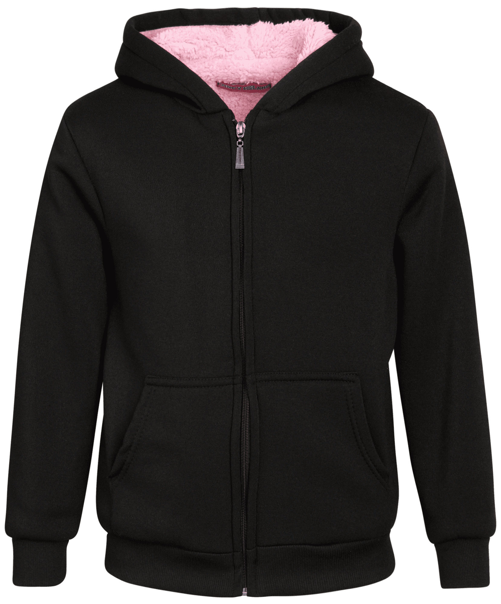 Coney Island Girls' Sweatshirt - Sherpa Lined Zip Hoodie (Size: 5-16 ...
