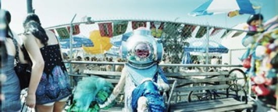 Coney Island Mermaid Parade Coney Island Brooklyn New York City New York State USA Canvas Art - Panoramic Images (30 x 12)