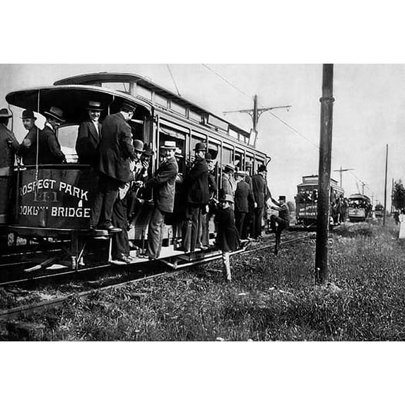 Coney Island or Bust! Fine art canvas print (20" x 30")