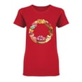 thumbnail image 1 of Confectionery Sweet Desserts Shaped T-Shirt Women -Image by Shutterstock, Female Large, 1 of 2