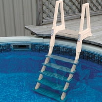 Confer Adjustable Above Ground Swimming Pool Ladders, 42-56"
