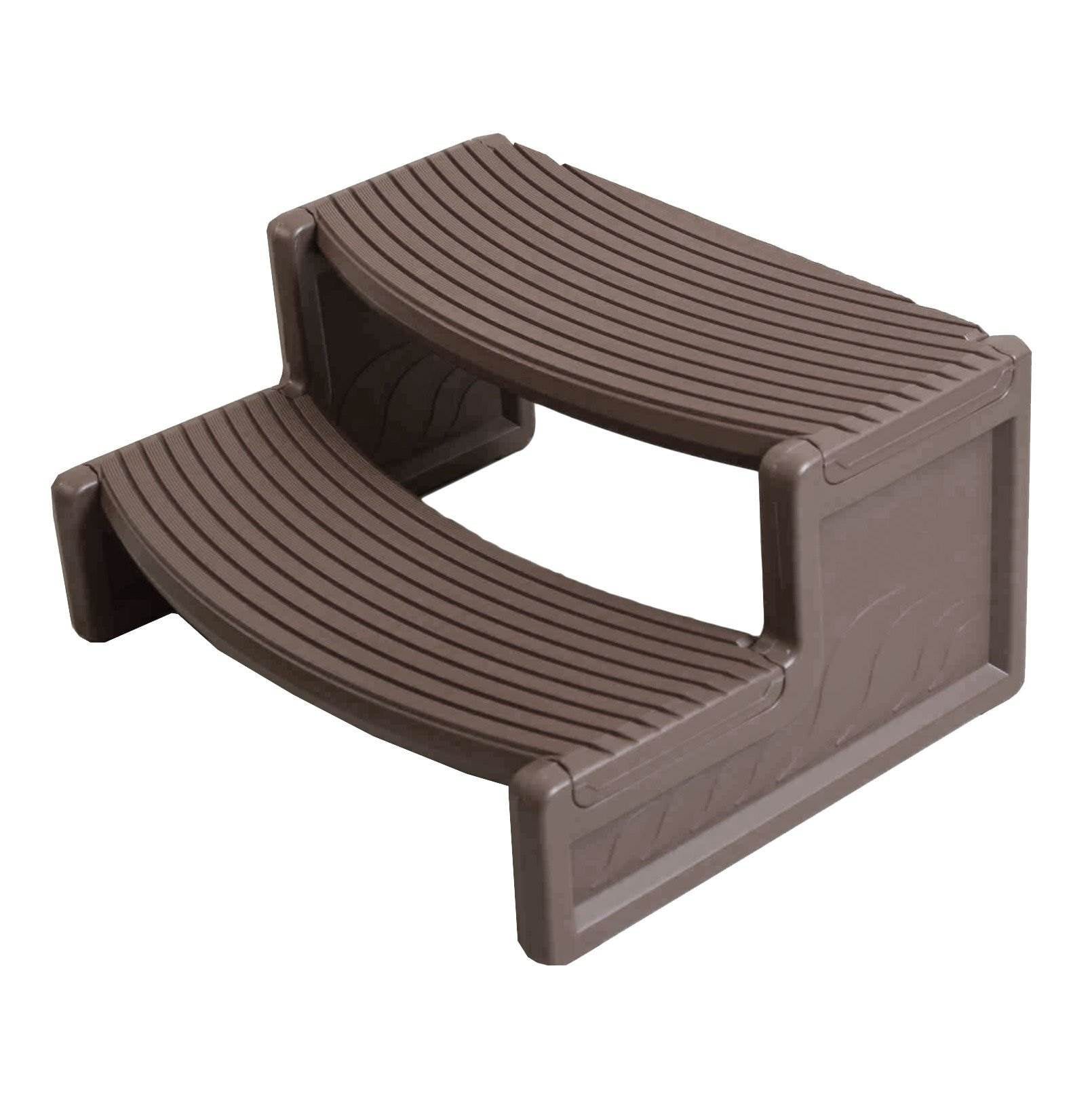 Portobello Brown Resin Multi-Purpose Spa and Patio Step