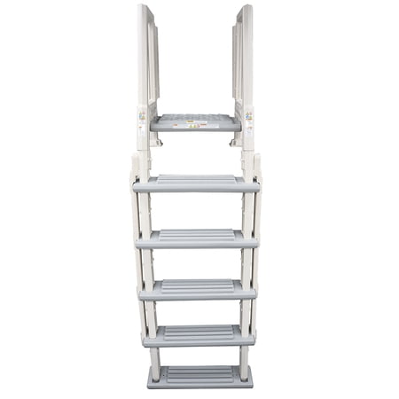 Confer Plastics 8000 Above-Ground Flip-Up Ladder For Swimming Pool