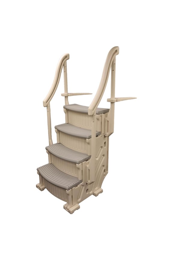 CCX-AG 4 Step Above Ground Pool Ladder Stair Entry System