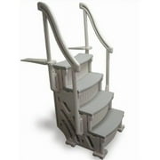 Confer Plastics CCX-AG 4-Step Base Stair Case Only Drop in With 2 Handrails