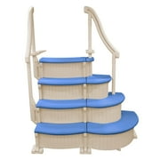 Confer Plastics CCX-AG-B Curve Complete Above Ground Swimming Pool Step System