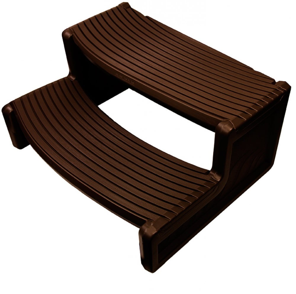 Confer Plastics HS2 Espresso Resin Handi-Step For Spa and Hot Tubs