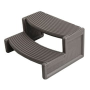 Confer Plastics Handi-Step Hot Tub Stairs for Spas, Deep Grey