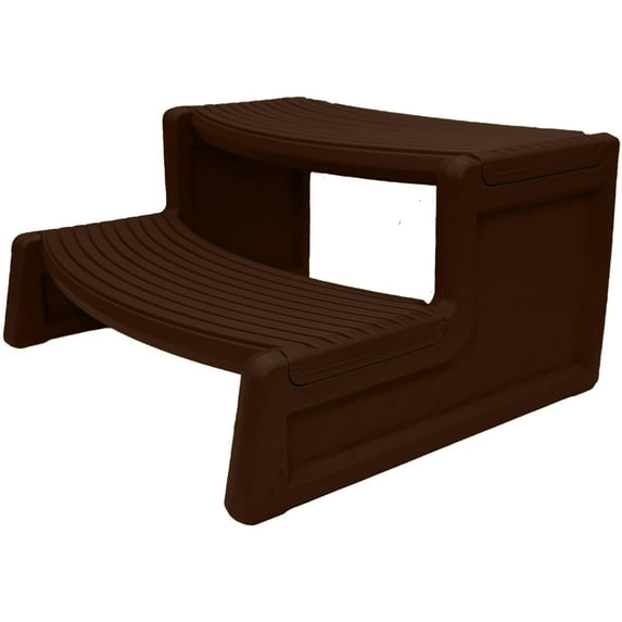 Confer Plastics Resin Multi Purpose Spa and Hot Tub Handi-Step Steps, Black