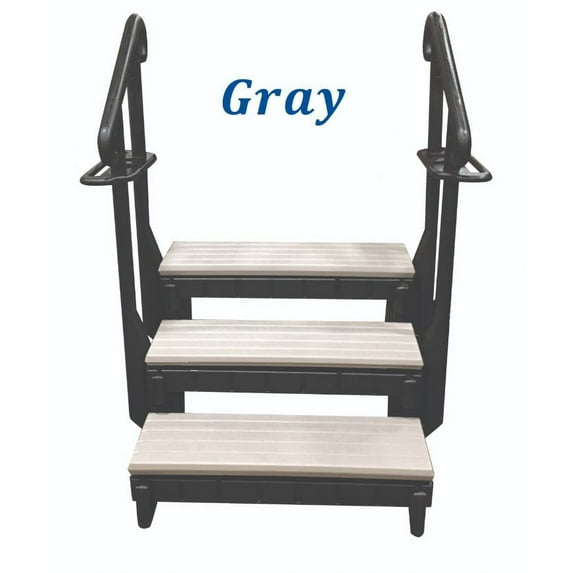 Confer Plastics Signature 3 Tread Spa Steps