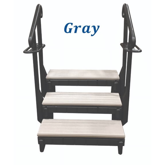 Confer Plastics Signature 3 Tread Spa Steps