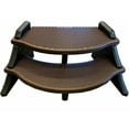 thumbnail image 1 of Confer Plastics Slip Resistant Edge Spa Step Pool Ladder, Resin Espresso, 23", 1 of 1