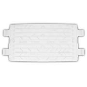 Confer Pool Ladder Platform, White, 18" x 9 " x 2 ", For Above Ground In-Pool Use