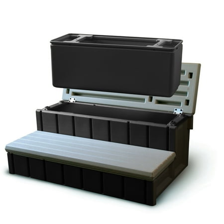 Confer Spa Step w/ Storage - Gray
