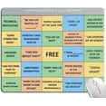 thumbnail image 1 of Conference Call Bingo Mouse Pad, Personalized Mouse Mat Waterproof Non-Slip Rubber Base MousePads for Office Home, 1 of 6