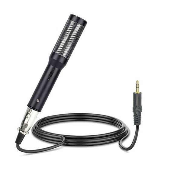 Conference Interview Microphone Condenser Microphone Interview Recording Vlog Live Mic Super-Cardioid