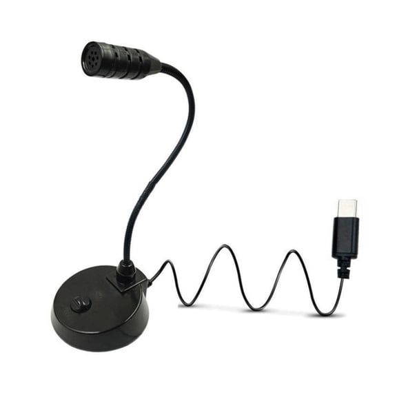 Conference Microphone USB/3.5mm/Type C Connectivities Touch Mute Switching Noise Cancellation Professional Desktop Meetings