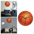 thumbnail image 1 of Clispeed Acrylic Hanging Clock Orange Simple Round Design for Indoor and Outdoor Decoration, 1 of 5