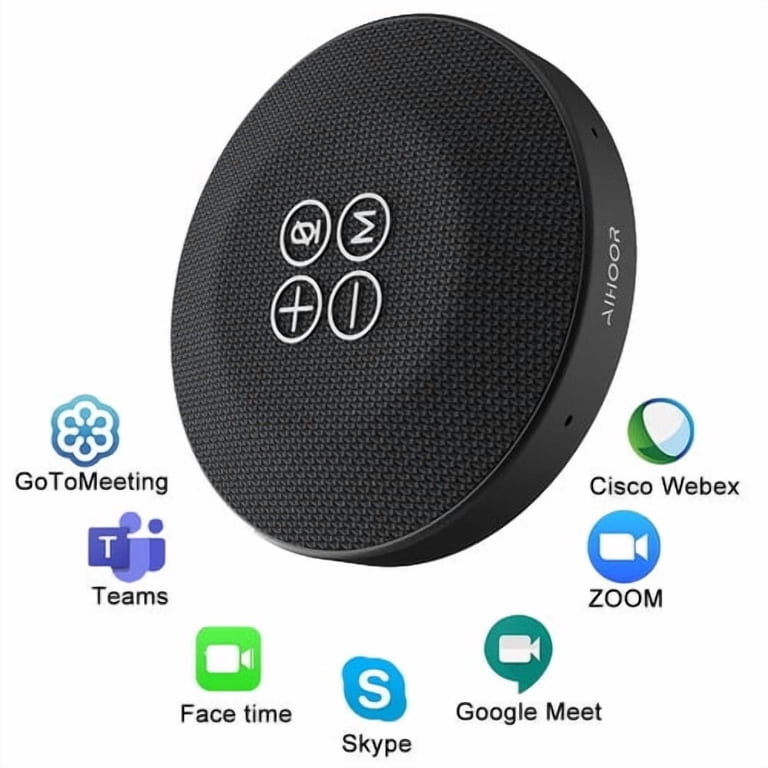 Kaysuda Bluetooth Konferans Hoparlörü Kablosuz Mikrofon ve Hoparlör, Skype, Zoom Kaysuda Bluetooth Konferans Hoparlörü Kablosuz Mikrofon ve Hoparlör, Skype, Zoom