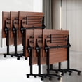 thumbnail image 1 of Conference Table with Wheels Flip Top Mobile Training Table Heavy Duty Spliceable Meeting Table for Office, 1 of 7