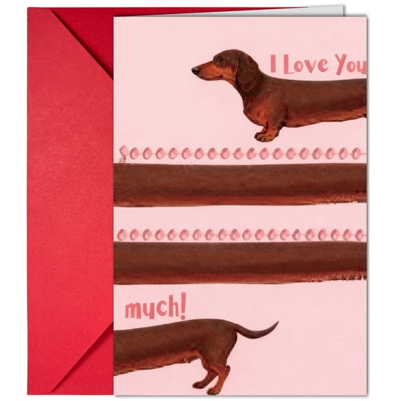 Confession Card,Adorable Animal Valentine'S Card with Envelope Exchange Message Card for Valentine'S Day
