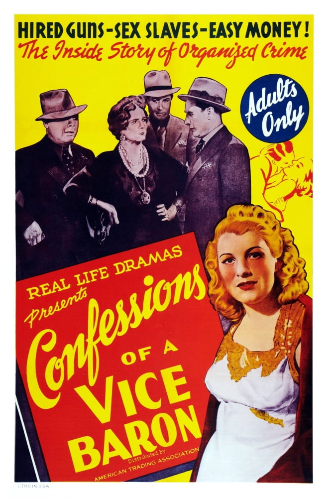 Confessions Of A Vice Baron U Canvas Art - (24 x 36)