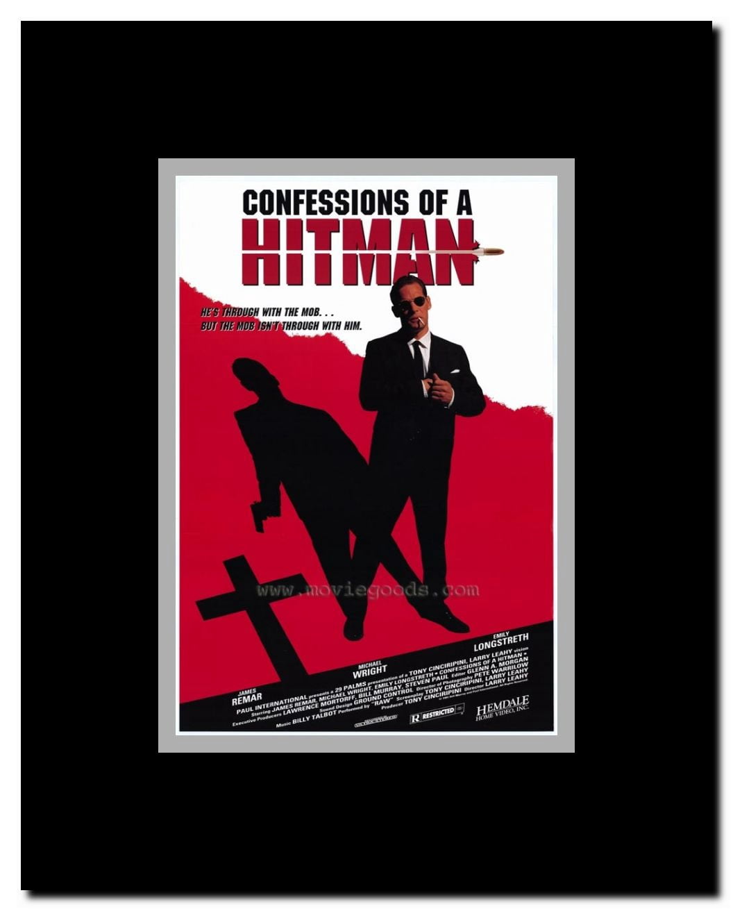 Confessions of a Hitman Framed Movie Poster