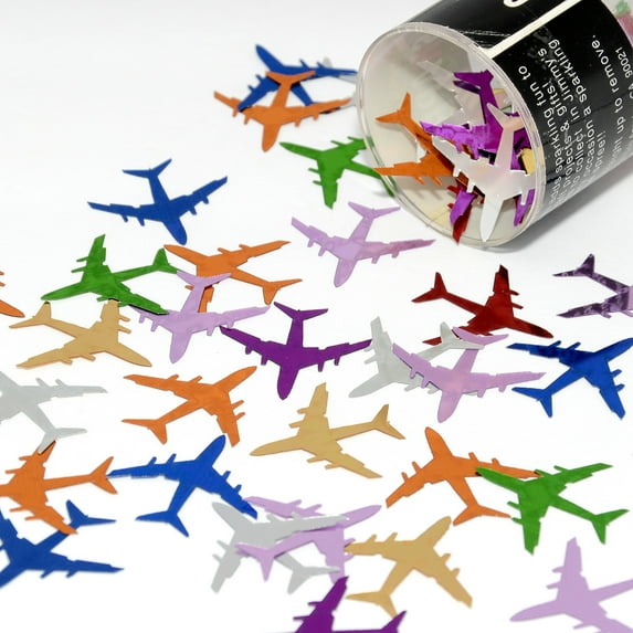 Confetti Airplane MultiColors Mix - Pouch (1/2 oz) - CCP9401