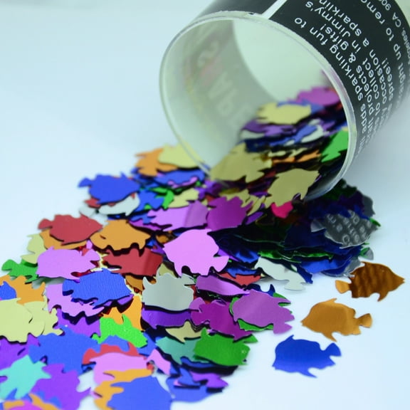 Confetti Angel Fish MultiColors - Pouch (1/2 oz) - CCP8152