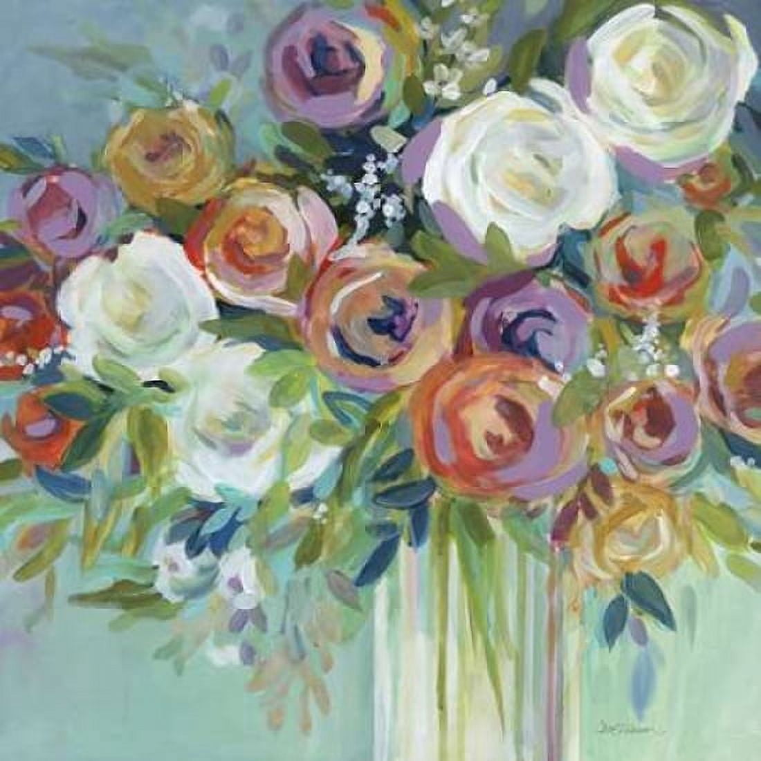 Confetti Bouquet II Canvas Art - Carol Robinson (24 x 24)