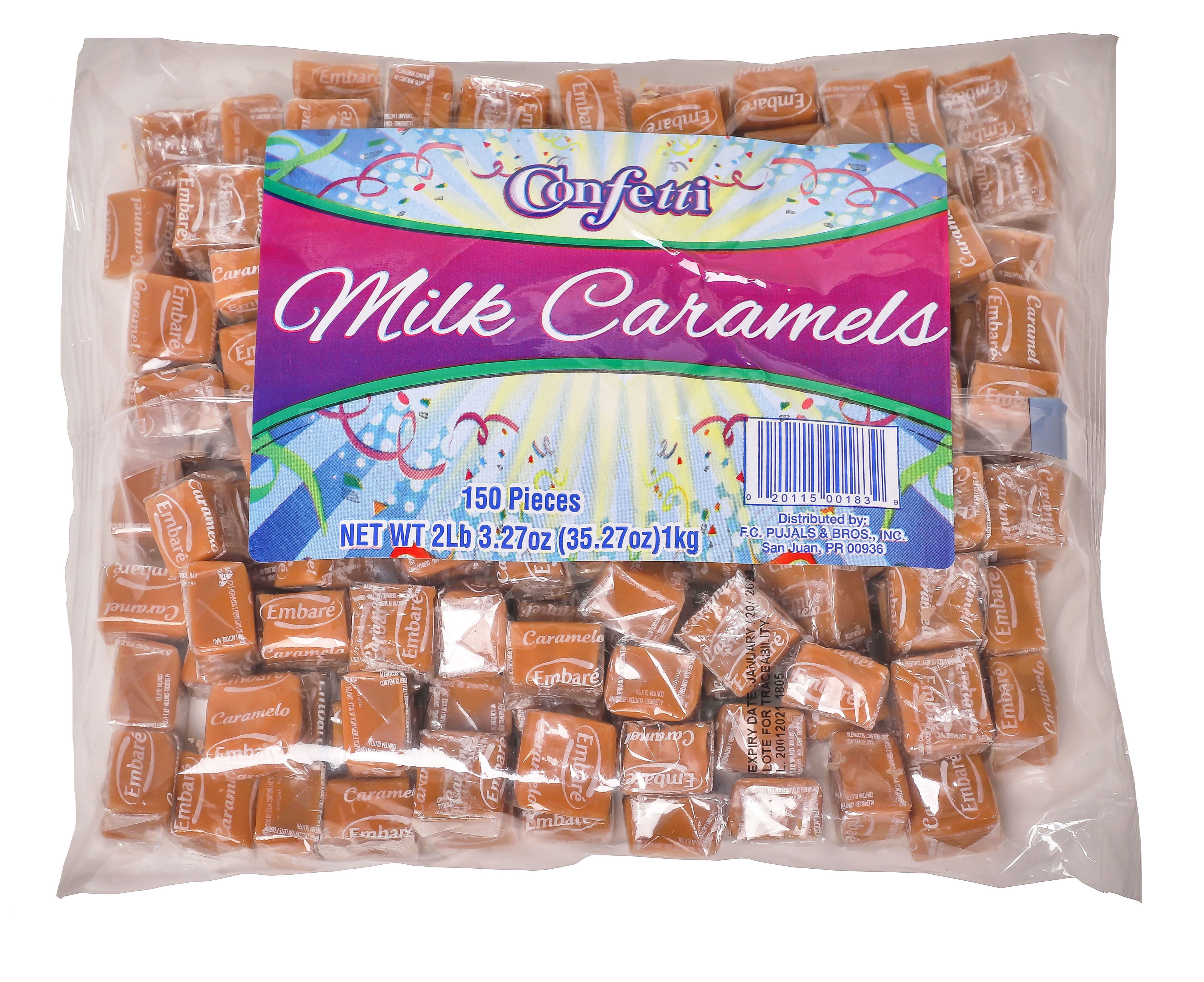 Confetti Caramel Chewy, 2 lb