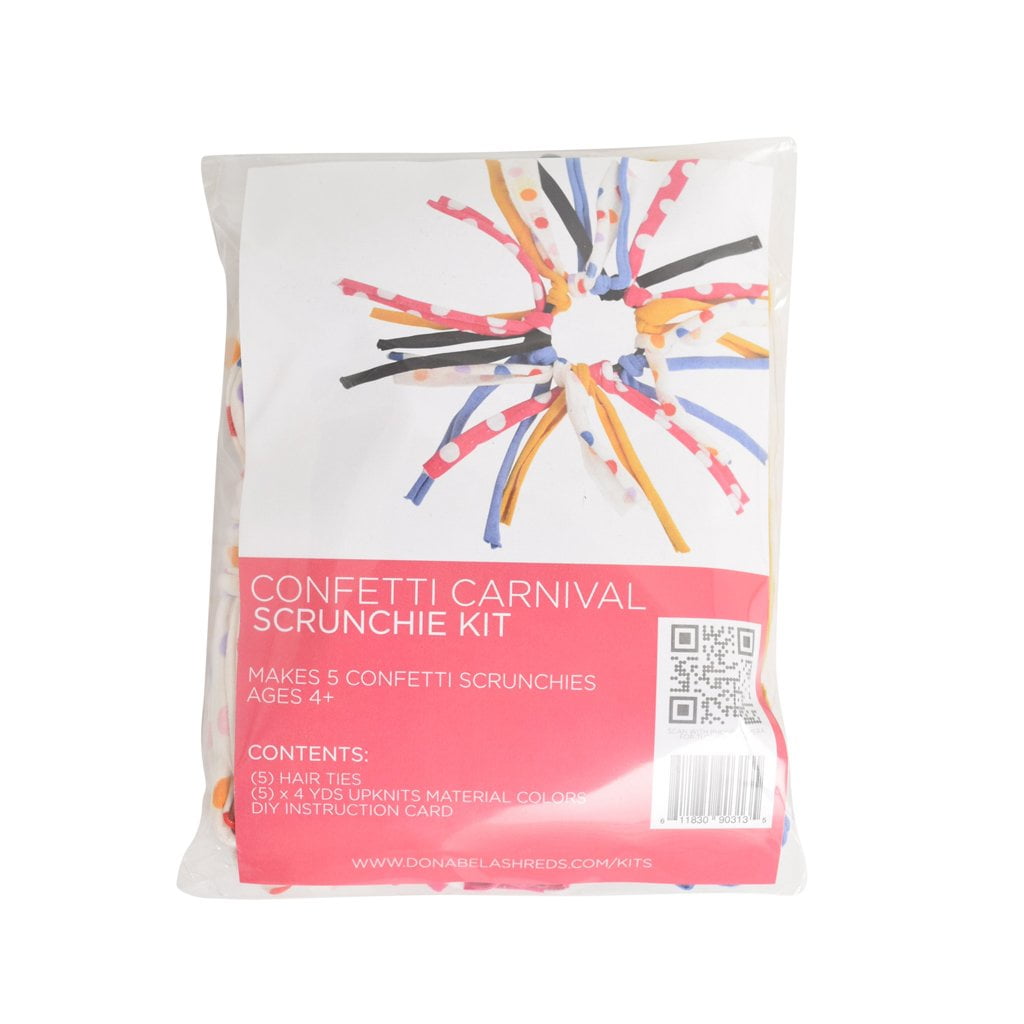 Confetti Carnival Women's Eco DIY Scrunchie Kit
