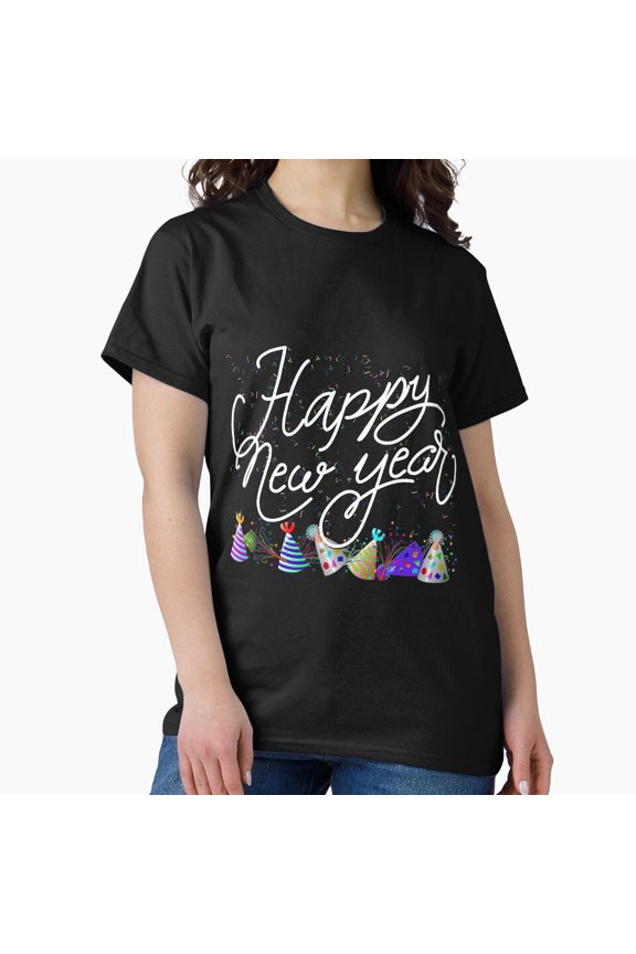 Confetti Celebration Fun New Year Holiday Cheer Unisex T Shirt, up to size 5XL