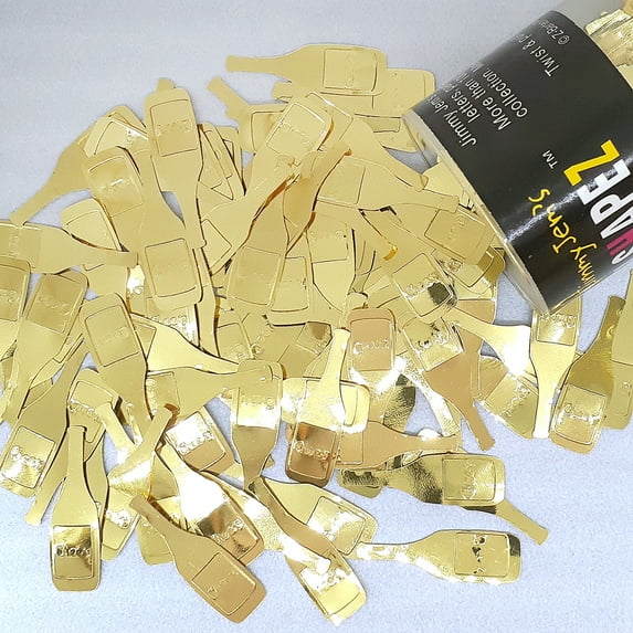 Confetti Champagne Bottle Gold - Pouch (1/2 oz) - CCP9300