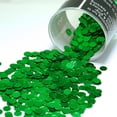thumbnail image 1 of Confetti Circle 1/4" Green - Pouch (1/2 oz) - CCP8553, 1 of 8