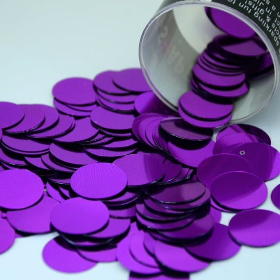 Confetti Circle 3/4" Fuchsia - Half Pound (8 oz) - CCL8929