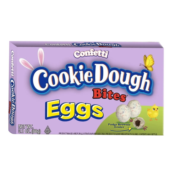 Confetti Cookie Dough Bites Eggs 3.1 oz. Theater Box