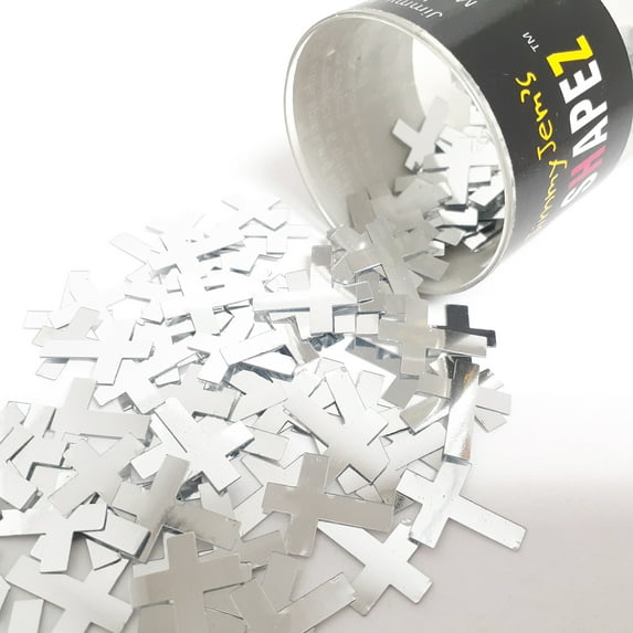 Confetti Cross Silver - Pouch (1/2 oz) - CCP8598