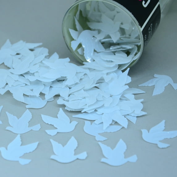 Confetti Dove White - Pouch (1/2 oz) - CCP9279