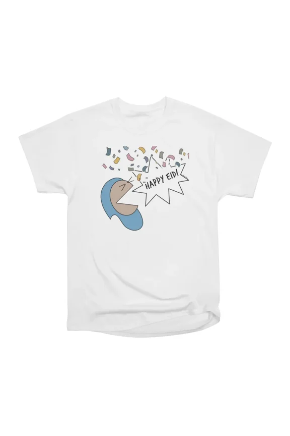 Confetti Eid T-Shirt Tee Gift For Him Merch For Her Apparel For Friend