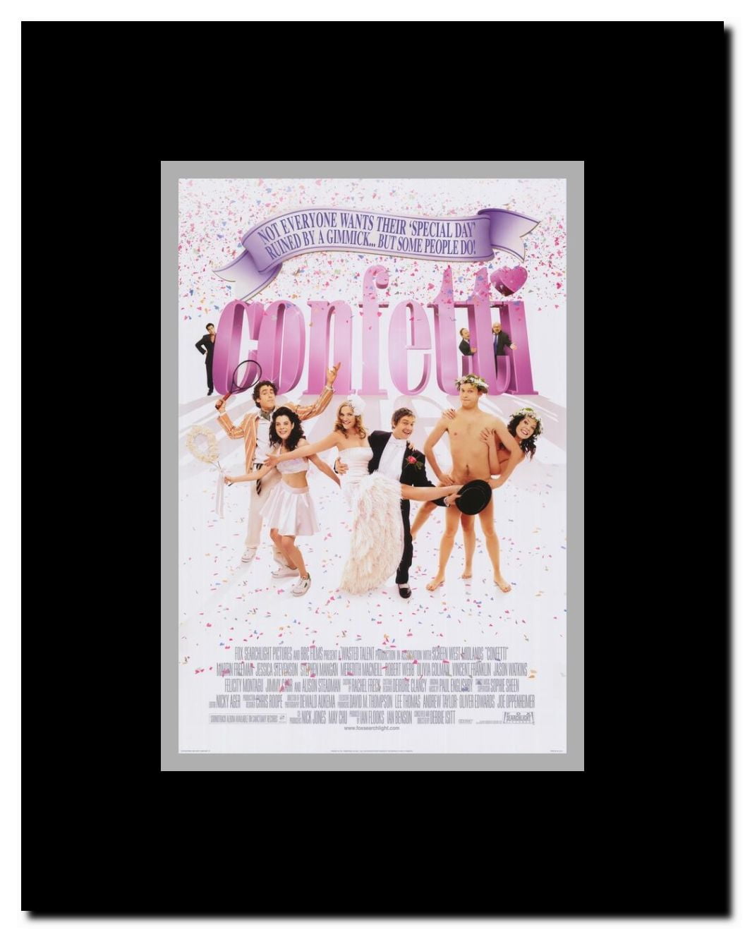 Confetti Framed Movie Poster
